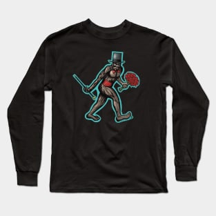 Tophat Bigfoot Long Sleeve T-Shirt